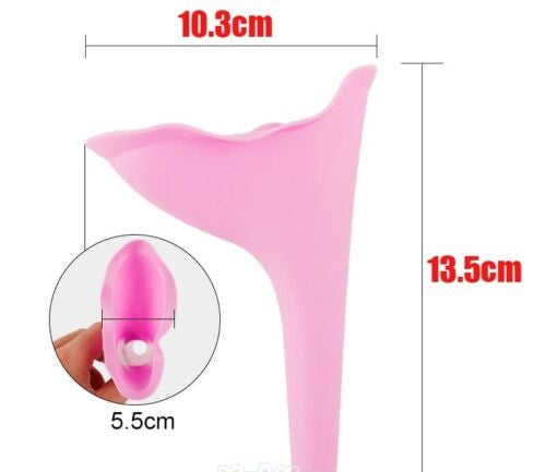 Silicone Urinal Funnel for Women – Reusable Outdoor Solution