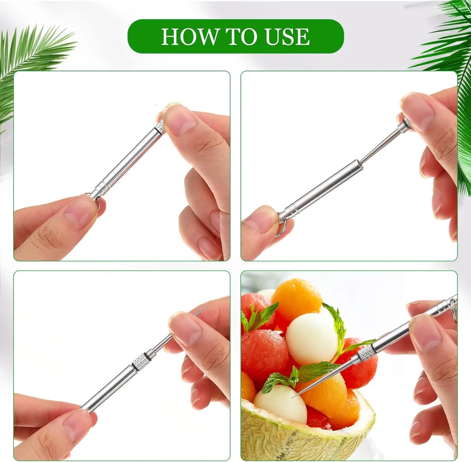 Titanium Toothpick in Waterproof Case – Reusable Design