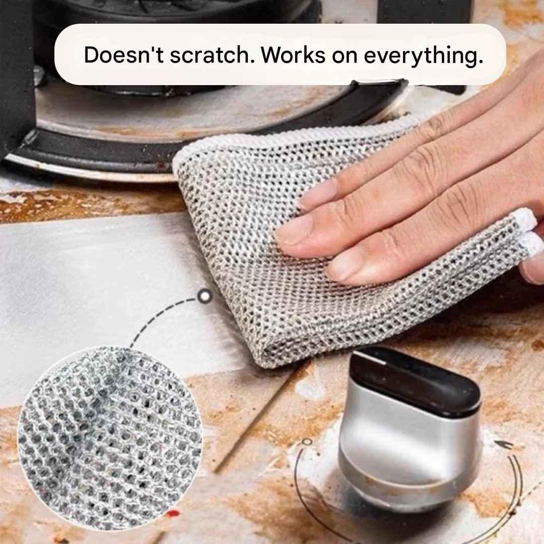 SteelWisp™ — Effortless Sparkle That Guards Your Surfaces From Scratches and Smells