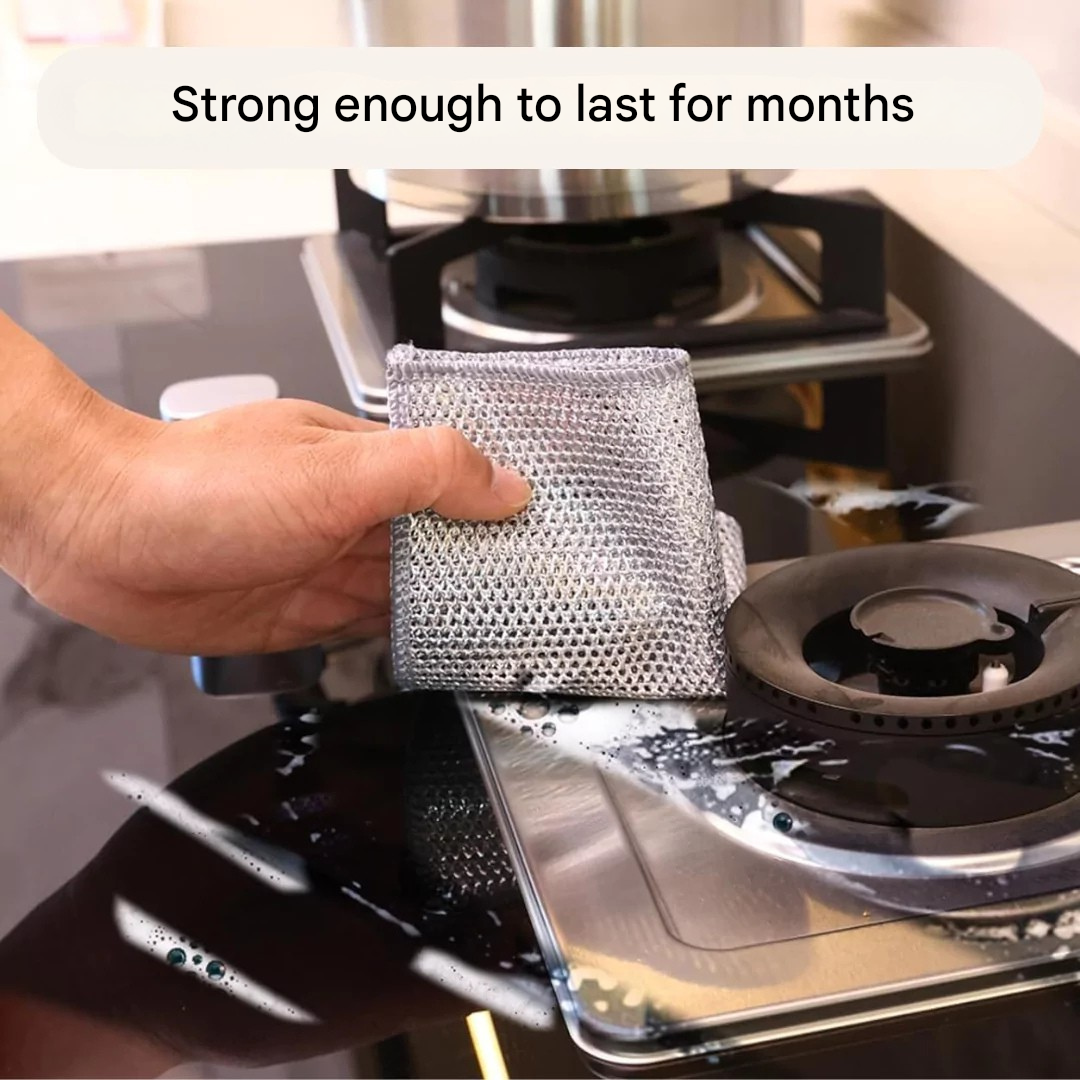 SteelWisp™ — Effortless Sparkle That Guards Your Surfaces From Scratches and Smells