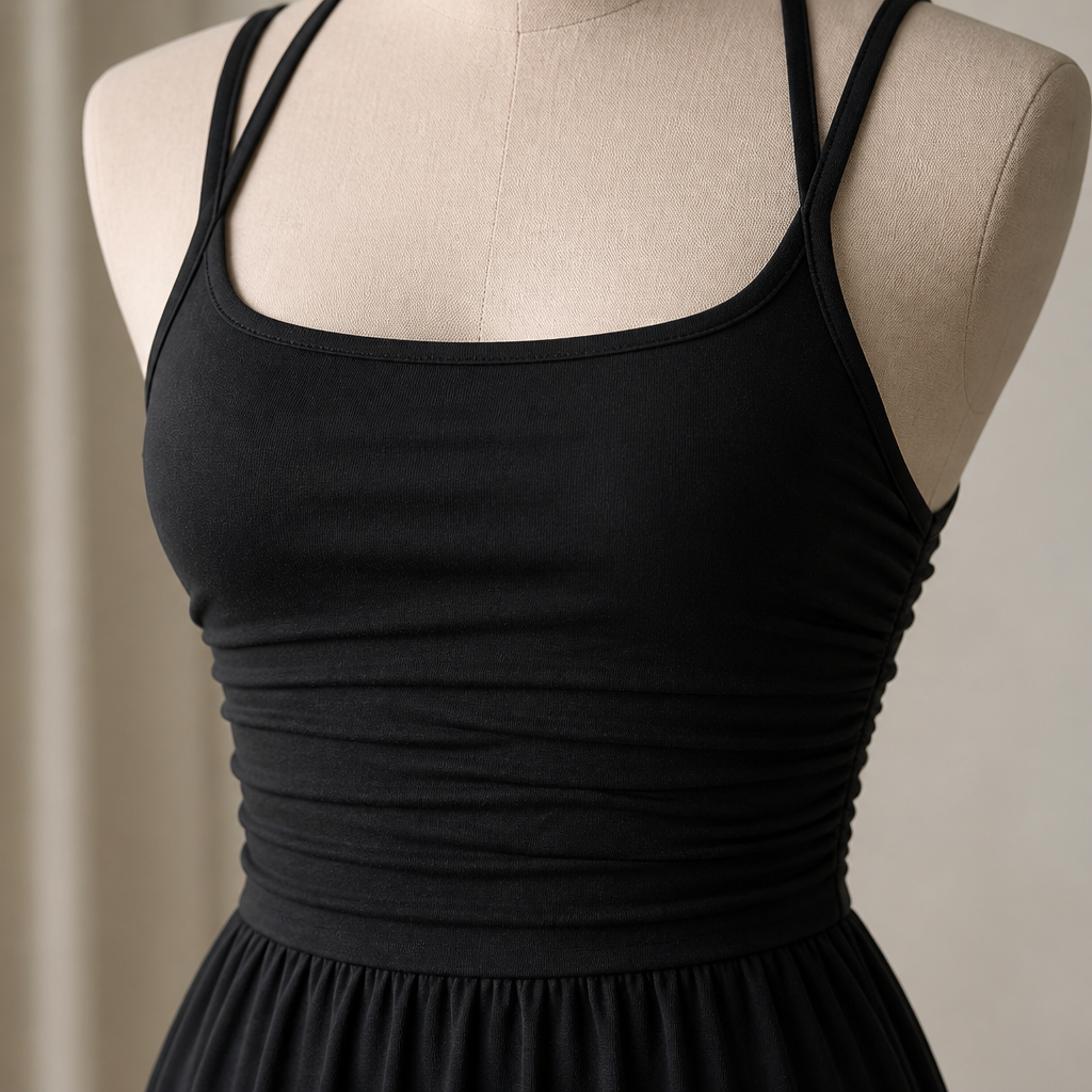 SolaraWave™ – Flowy Wide-Leg Summer Jumpsuit with Ruched Bodice