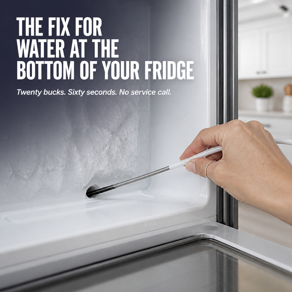ClearFlowPro™ — Clears Hidden Drain Gunk and Stops Fridge Water Pooling for Good