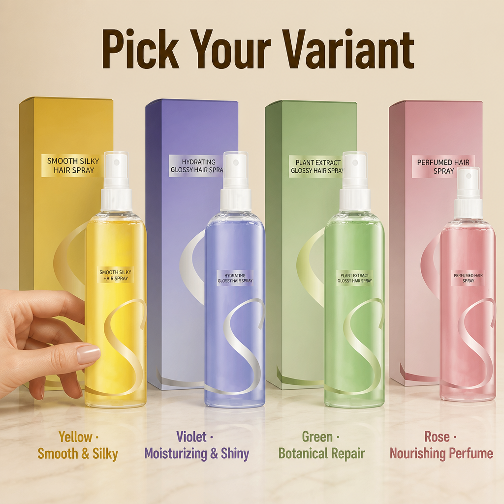 SilkBloom™ — Mist On Frizz-Free Soft Hair That Smells Salon-Fresh All Day