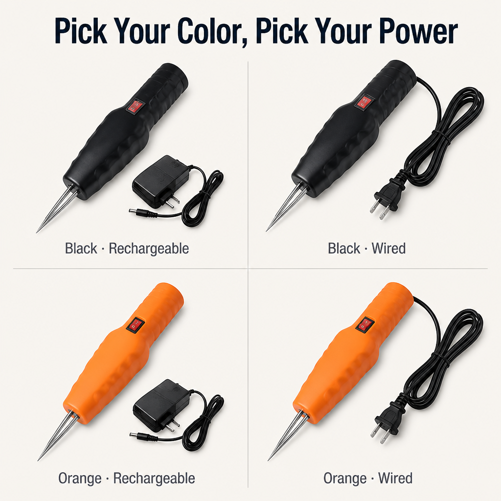 SwiftPluck™ — Pull Stubborn Pin Feathers Clean Without Tweezers or Torch