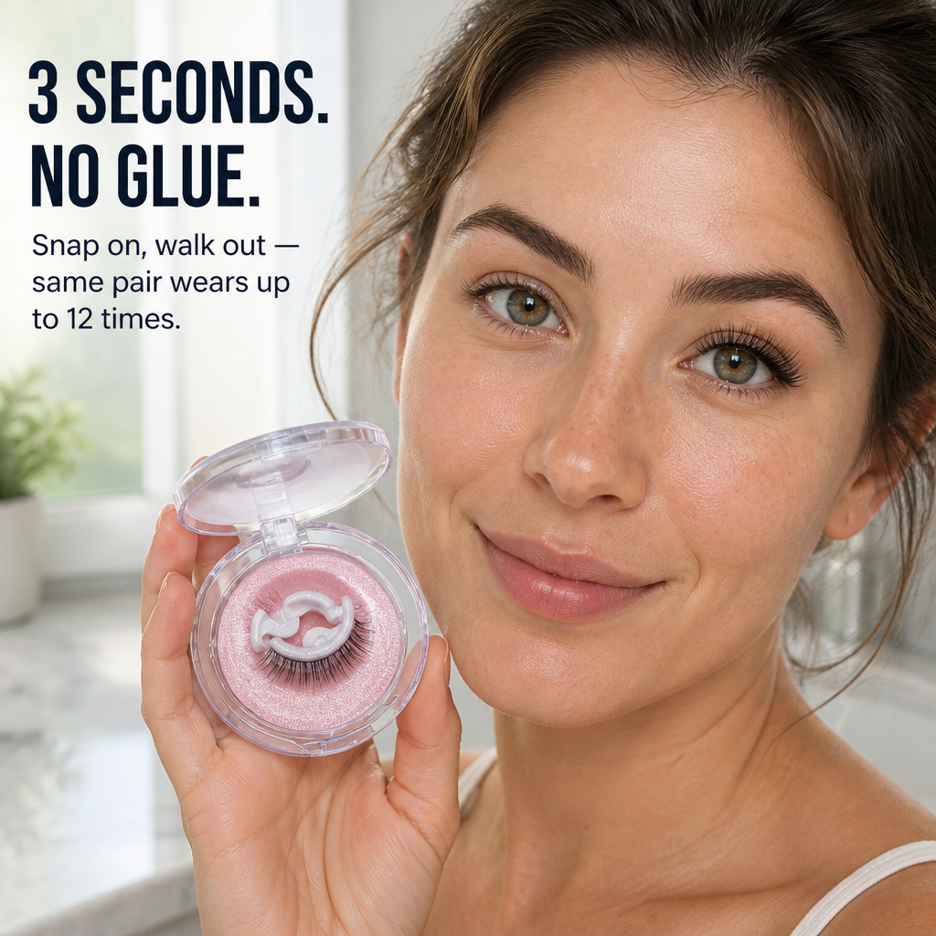 VivaLash™ — Snap On Full Lashes In 3 Seconds, Skip The Glue