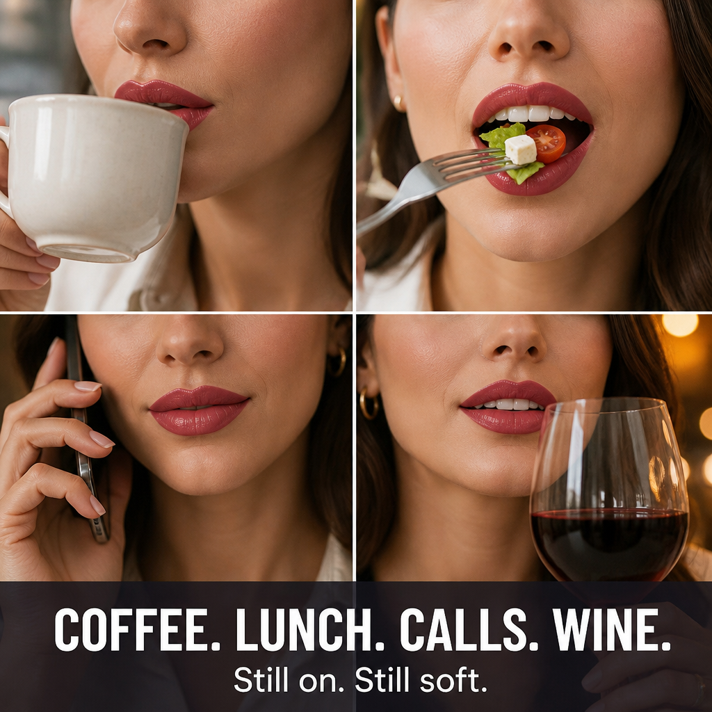 RadianceLock™ Lip Glow — Get Bold Color That Lasts Through Dinner Without Drying Out