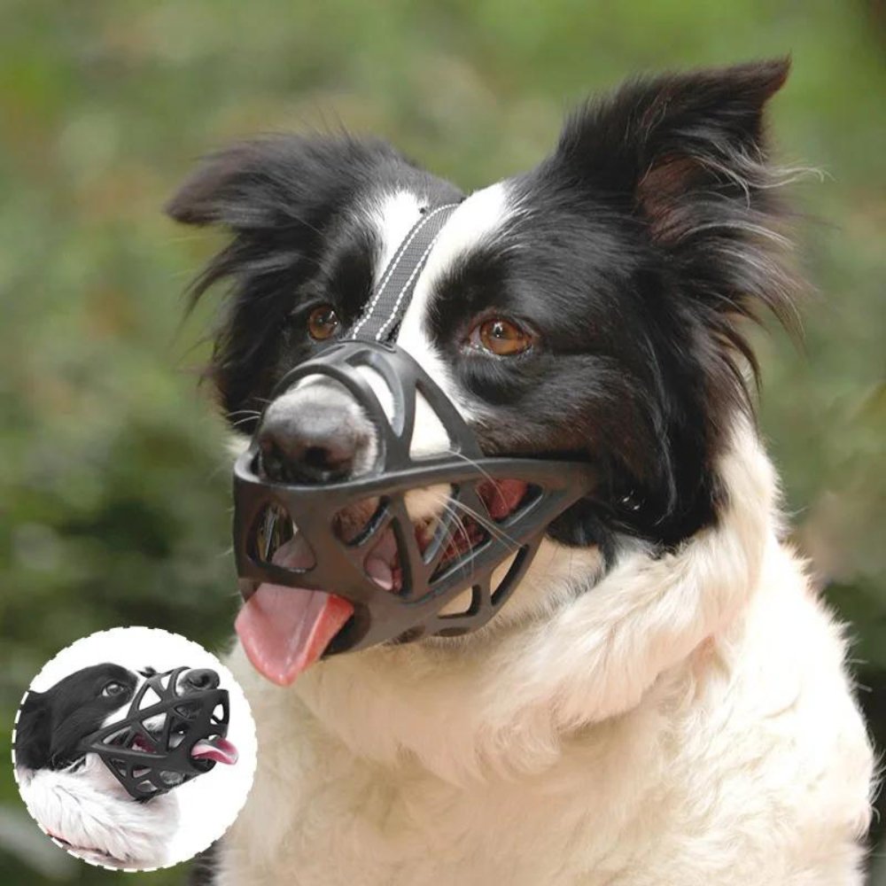Breathable Dog Muzzle for Barking and Biting Control