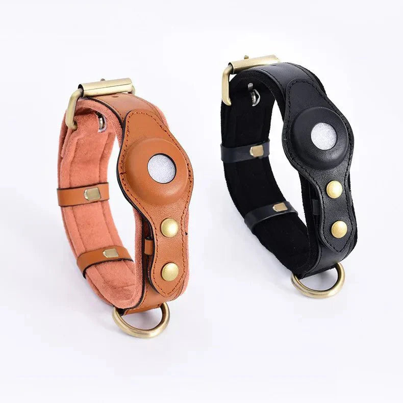 AirTag Dog Collar for Location Tracking – Compatible with Apple AirTag