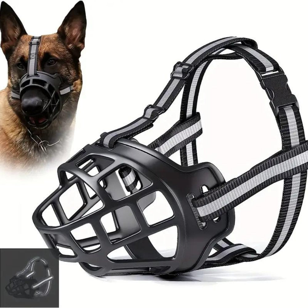 Adjustable Straps Dog Muzzle for Comfortable and Safe Use