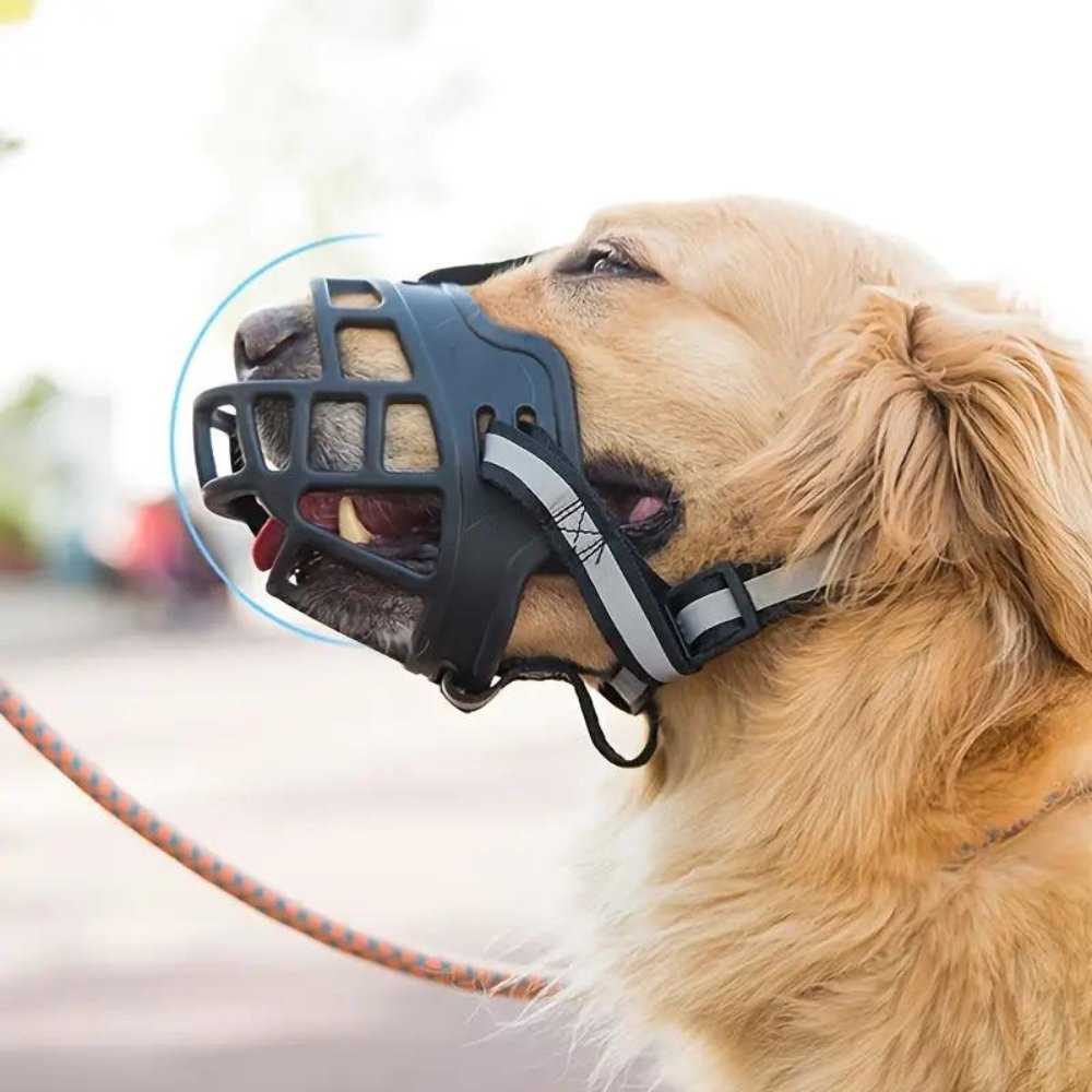 Adjustable Straps Dog Muzzle for Comfortable and Safe Use
