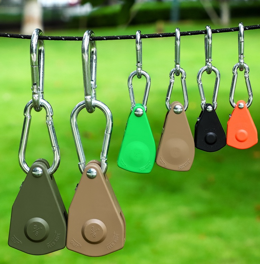 Adjustable Self-Locking Pulley Set of 5