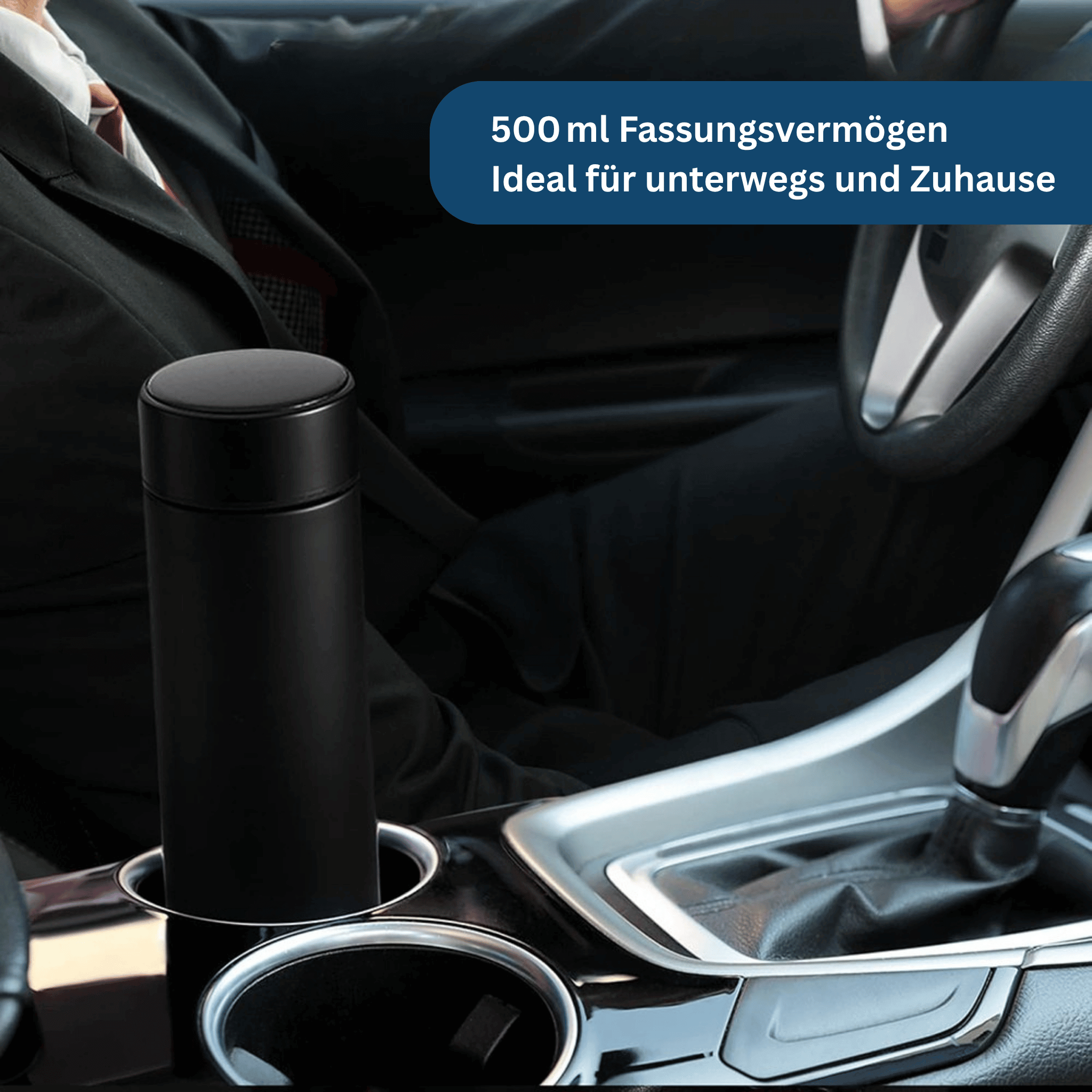 Digital Thermos with Smart Temperature Display