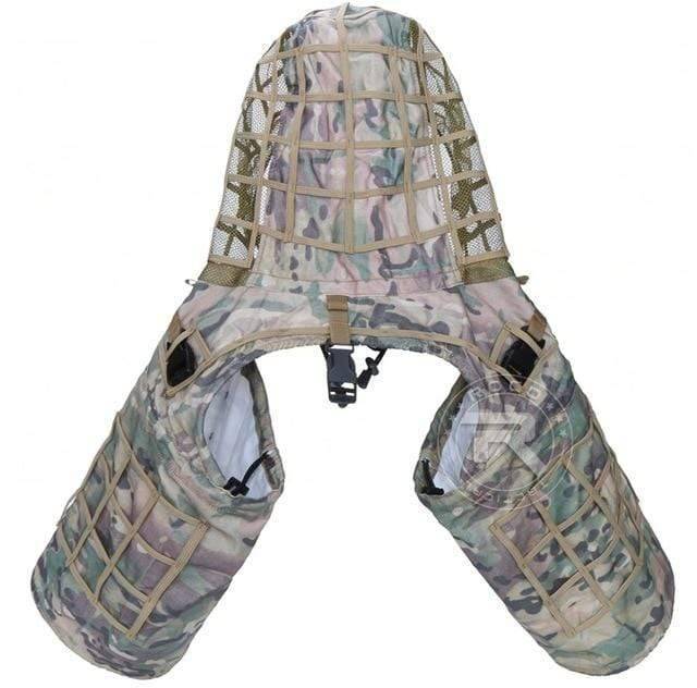 Tactical Ghillie Suit Base with Viper Hood for Stealth Concealment
