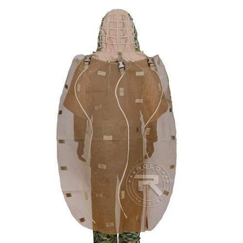 Tactical Ghillie Suit Base with Viper Hood for Stealth Concealment