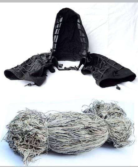 Tactical Ghillie Suit Base with Viper Hood for Stealth Concealment
