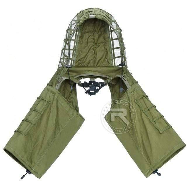 Tactical Ghillie Suit Base with Viper Hood for Stealth Concealment