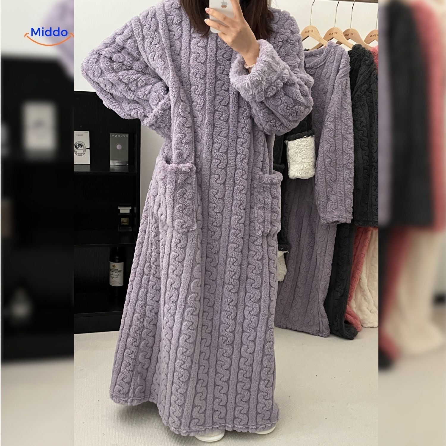 Cozy Blanket Dress – Experience Warmth, Move Freely, Enjoy Endless Comfort!