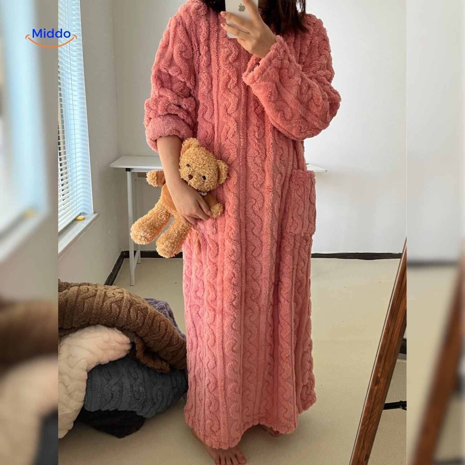 Cozy Blanket Dress – Experience Warmth, Move Freely, Enjoy Endless Comfort!