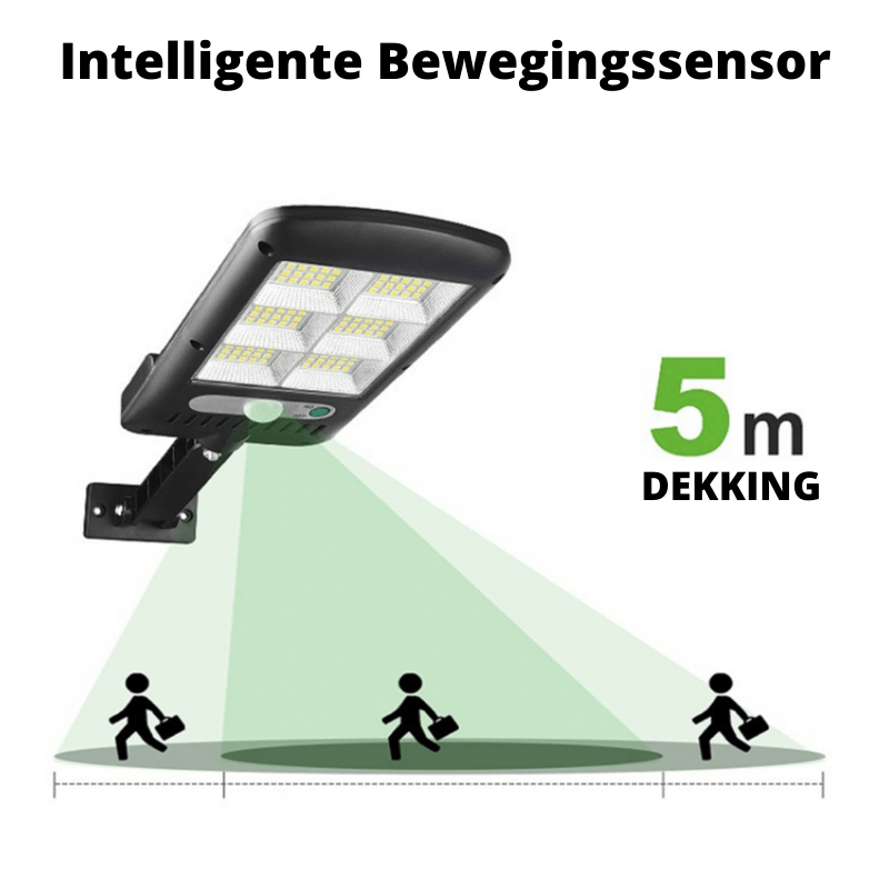 Wireless LED Garden Light with Motion Sensor, Remote Control, IP65, 6000K