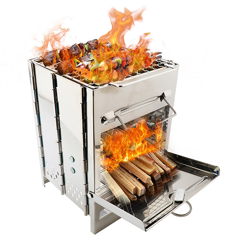 Portable Folding BBQ Grill for Camping