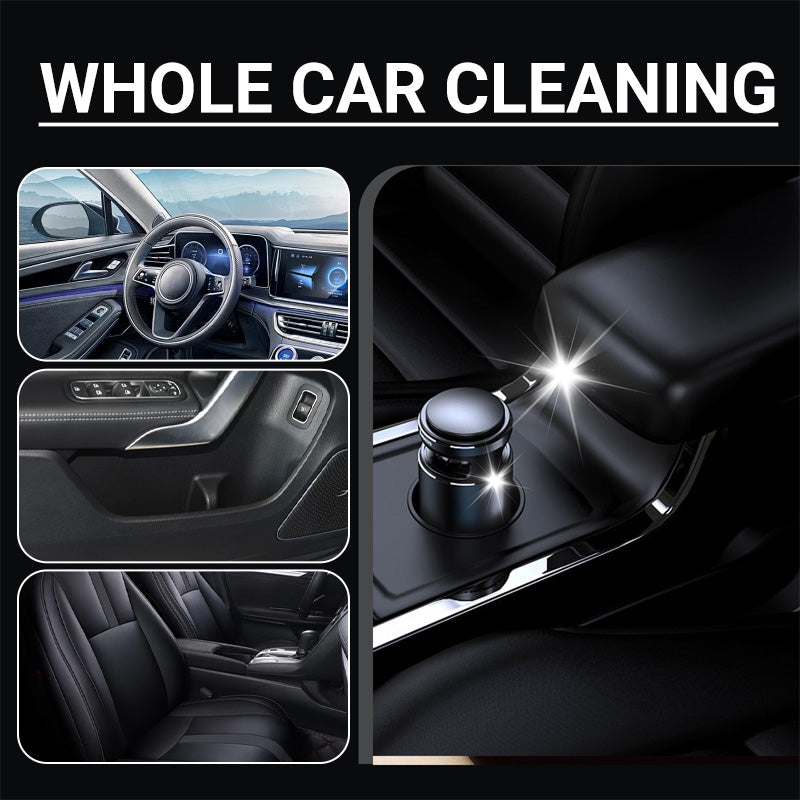 Stain remover and polisher for car interiors