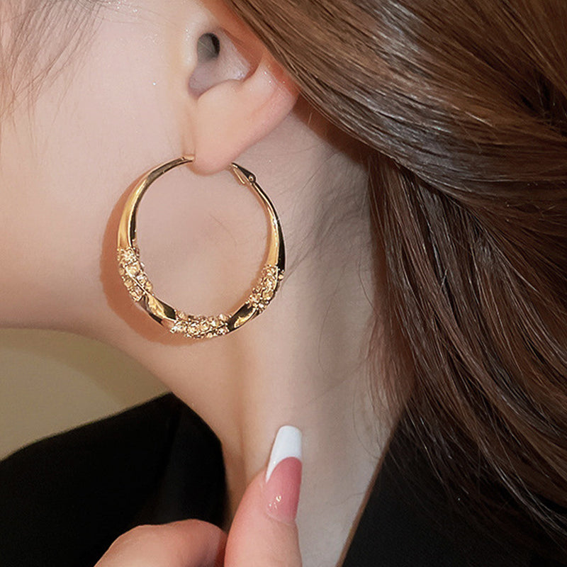 Buy One Get One Free | Timeless Hoop Earrings with Sparkling Zirconia