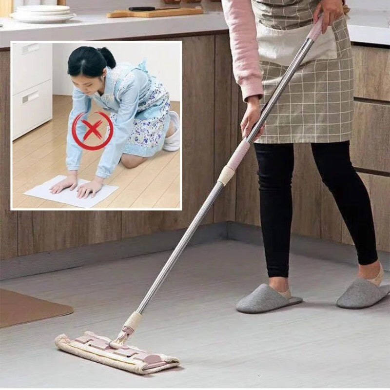 Telescopic Mop with Microfiber Cloth for Floor Cleaning