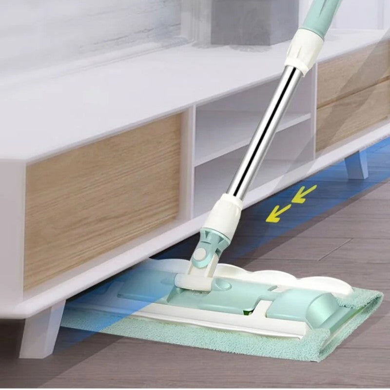 Telescopic Mop with Microfiber Cloth for Floor Cleaning