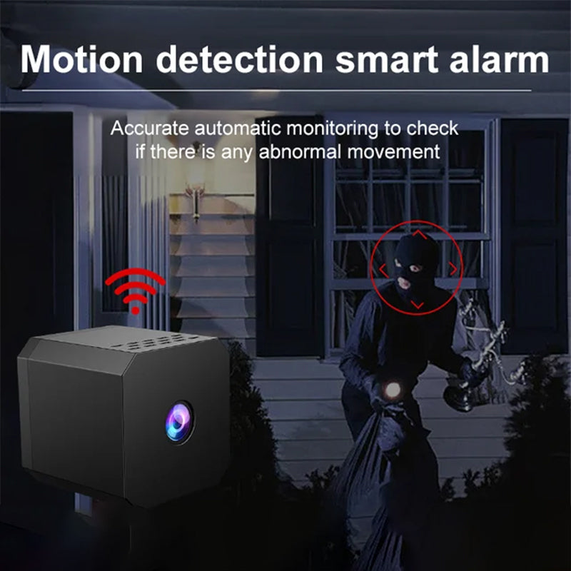 HD Security Camera with Night Vision and Wireless Connectivity