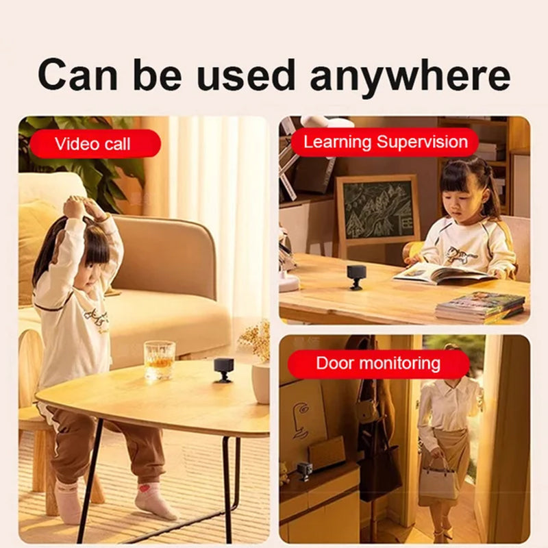 HD Security Camera with Night Vision and Wireless Connectivity