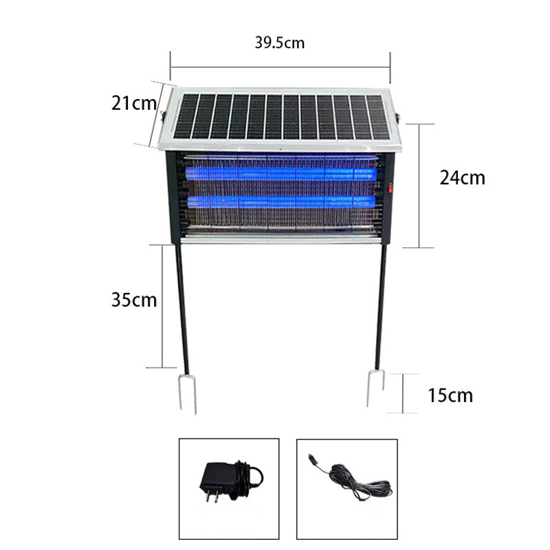 3500V Solar Insect Zapper for Indoor and Outdoor Use