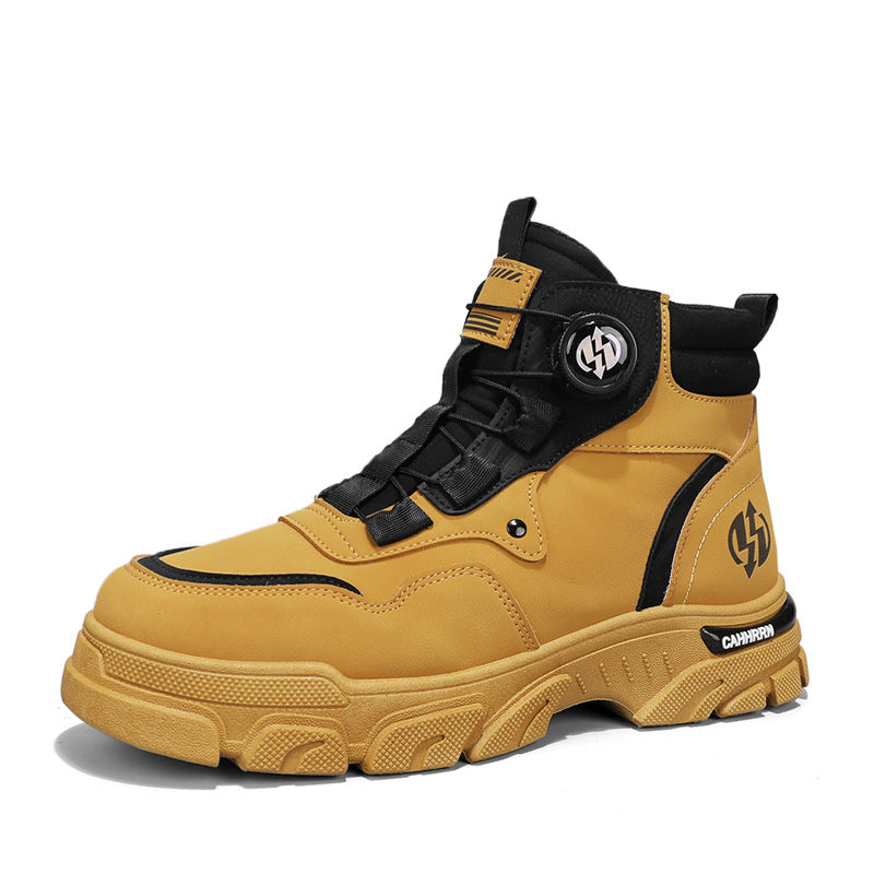 Adjustable Work-Style Shoes – Sturdy Fit in 2 Seconds