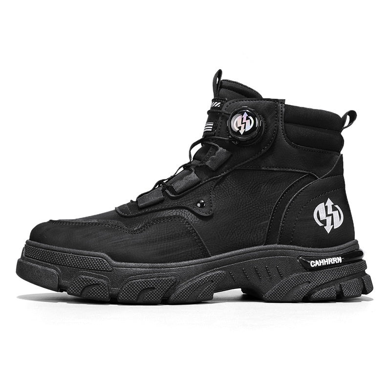 Adjustable Work-Style Shoes – Sturdy Fit in 2 Seconds