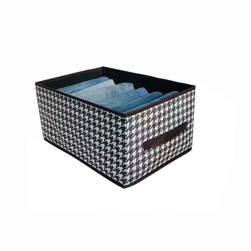 Foldable Denim Closet Organizer for Wardrobe Storage