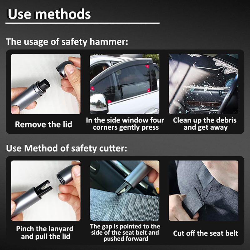 Vehicle Safety Hammer for Emergency Situations