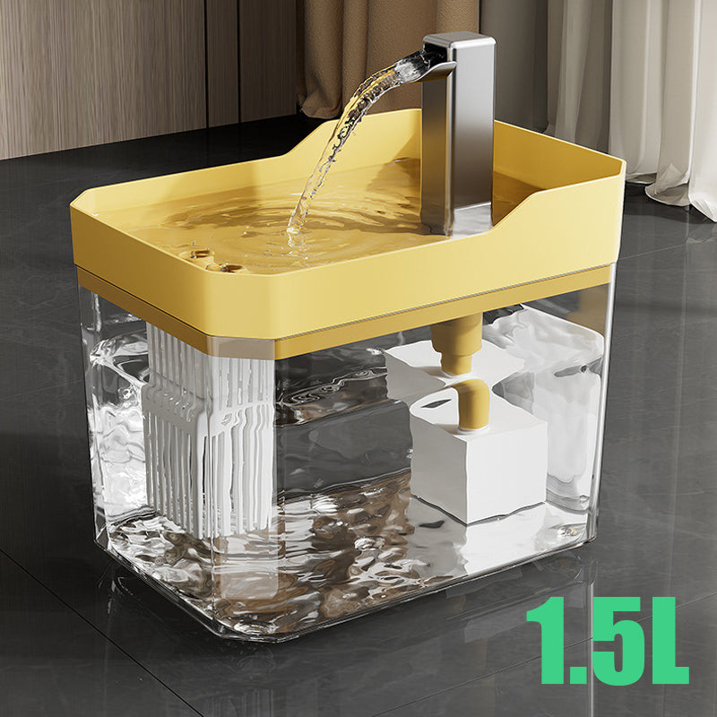 Water Fountain for Cats with Self-Dispensing Feature