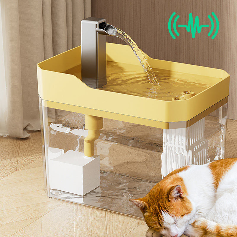 Water Fountain for Cats with Self-Dispensing Feature