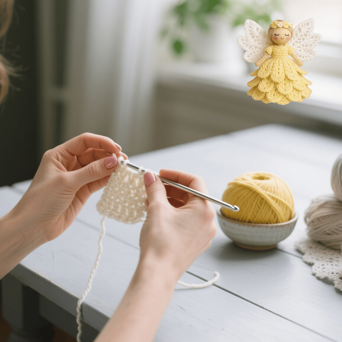 Angel Thread – Crochet Peace into Every Stitch