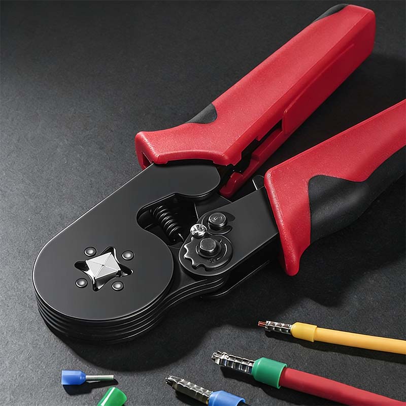 Crimping Tool Set with End Sleeves