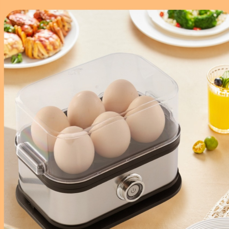 Multi-Functional Egg Cooker with Clear Lid