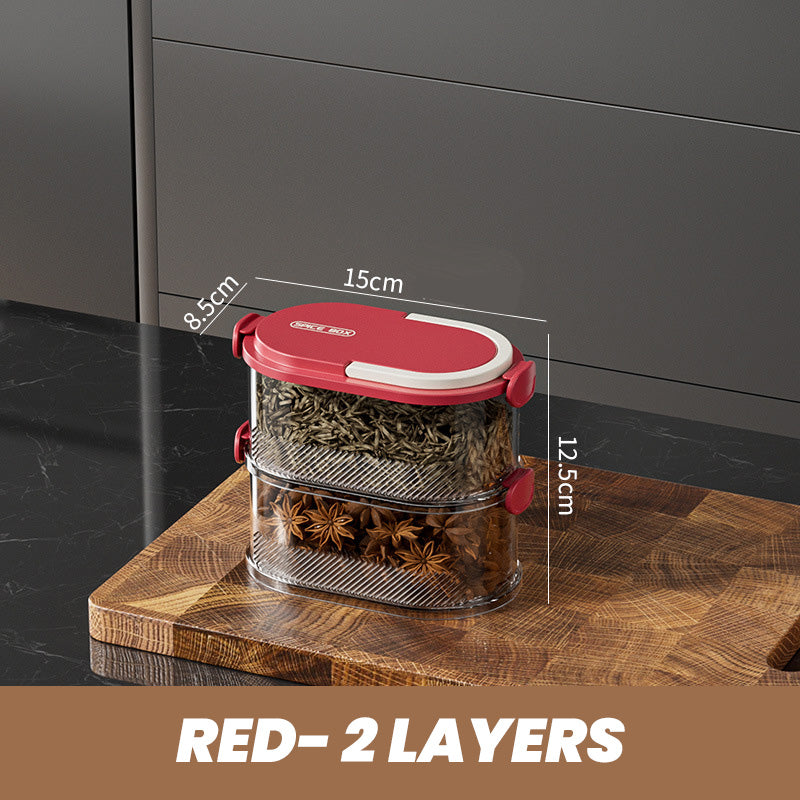 Aroma Organizer - Spice Freshness and Order at the Push of a Button