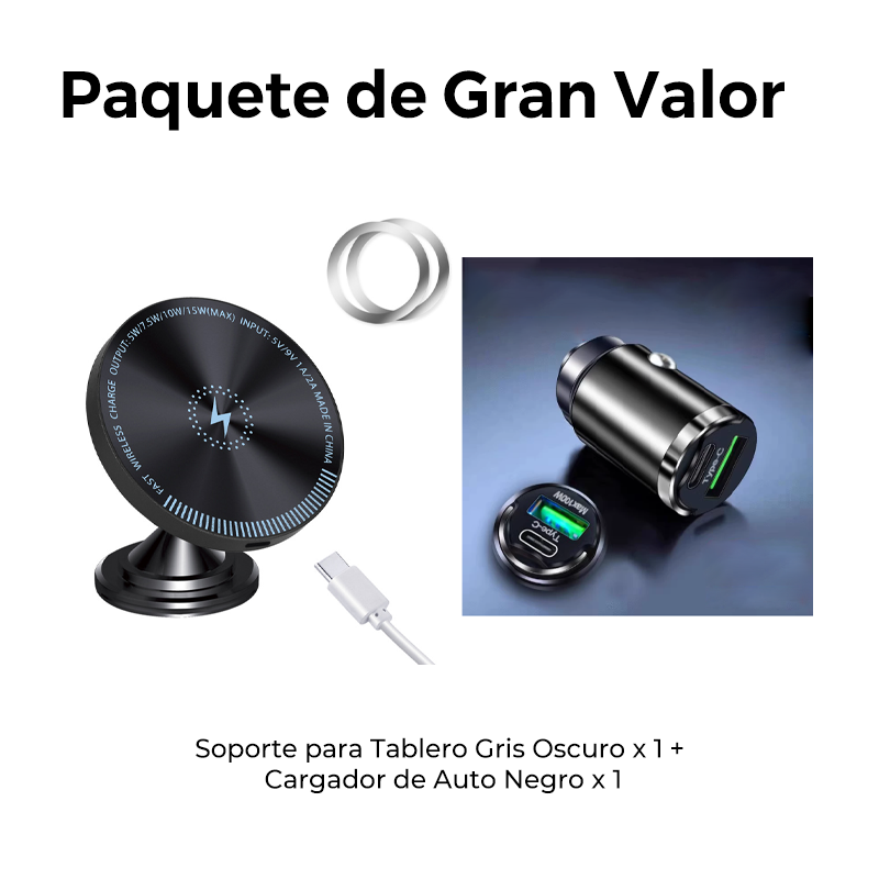 Magnetic Charging Solution – Always Ready on the Go, No More Stress!