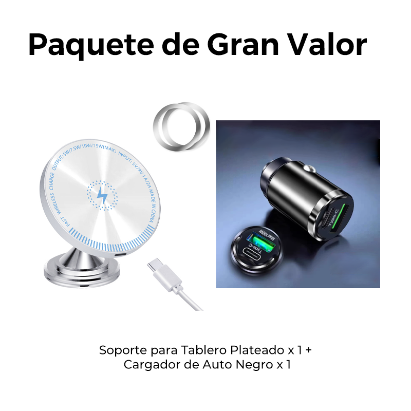 Magnetic Charging Solution – Always Ready on the Go, No More Stress!