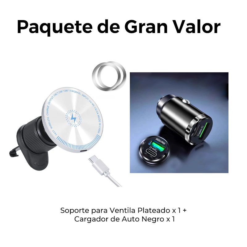 Magnetic Charging Solution – Always Ready on the Go, No More Stress!