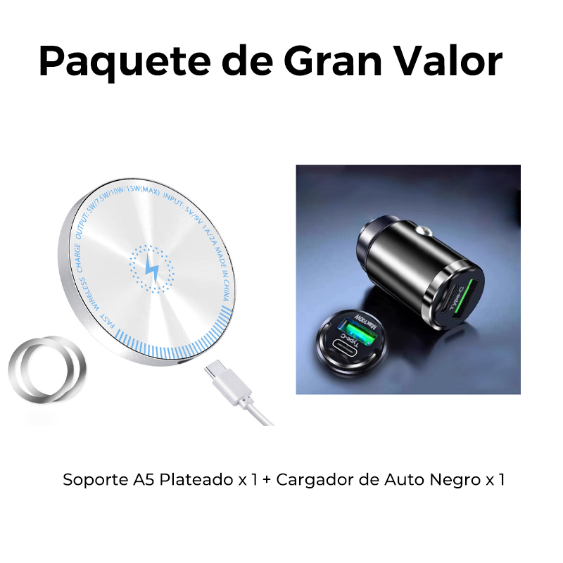 Magnetic Charging Solution – Always Ready on the Go, No More Stress!