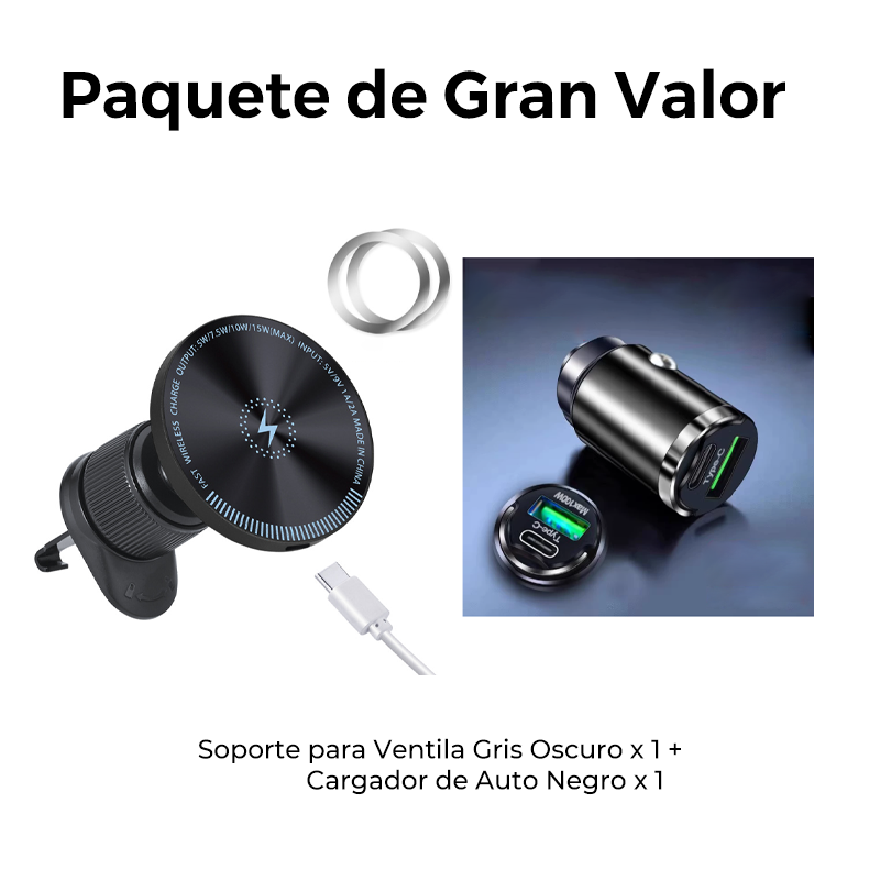 Magnetic Charging Solution – Always Ready on the Go, No More Stress!