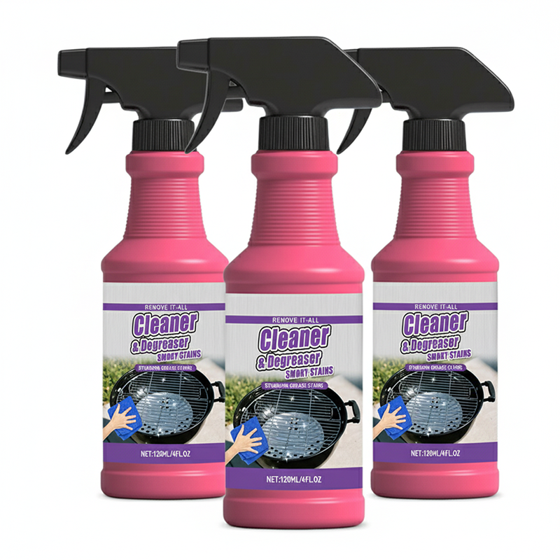 Powerful Grill Cleaning Spray – Removes Grease in 3 Minutes