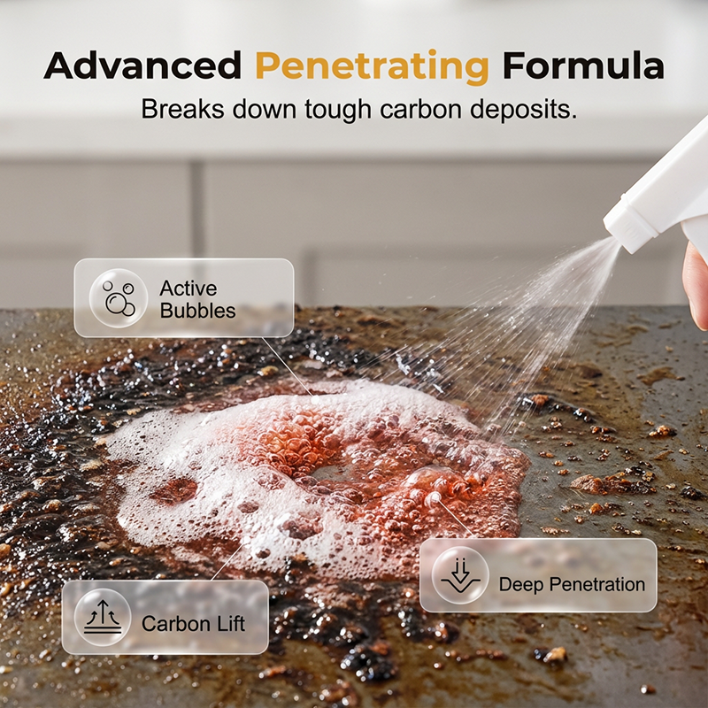 Grill Degreaser Spray – Powerful Grease Remover