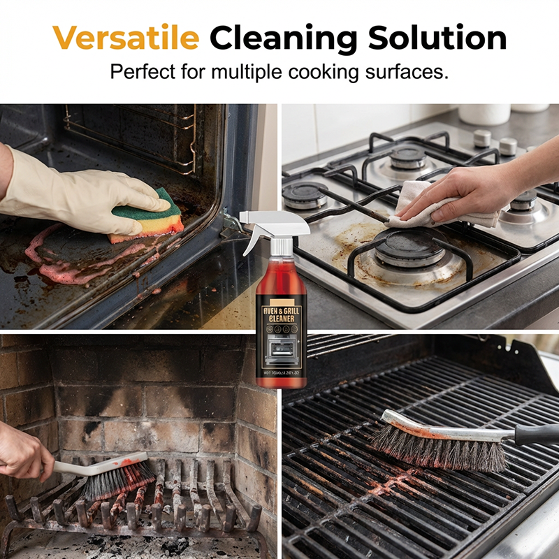 Grill Degreaser Spray – Powerful Grease Remover