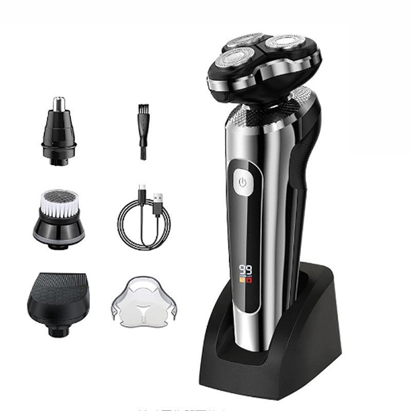 3-in-1 Men's Electric Shaver with 3D Floating Head
